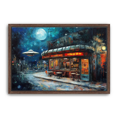Foreign Diner  Wall Art