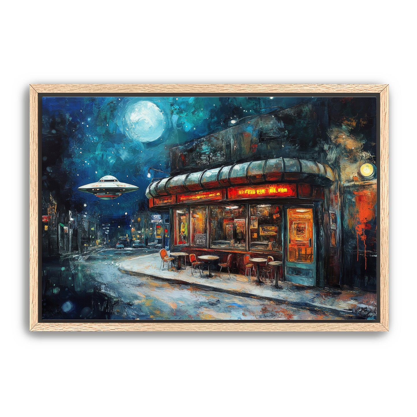 Foreign Diner  Wall Art
