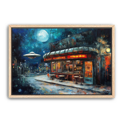 Foreign Diner  Wall Art