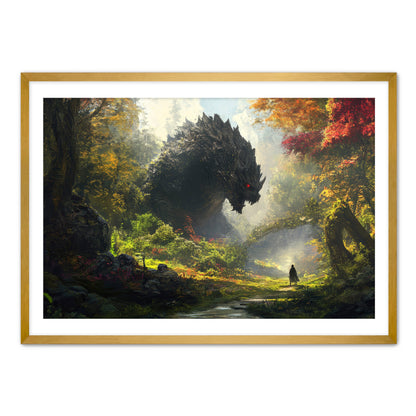 Forest Beast  Wall Art