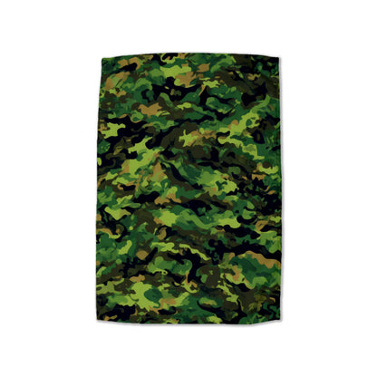 Forest Camouflage Patterns Hand Towel