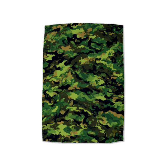 Forest Camouflage Patterns Hand Towel