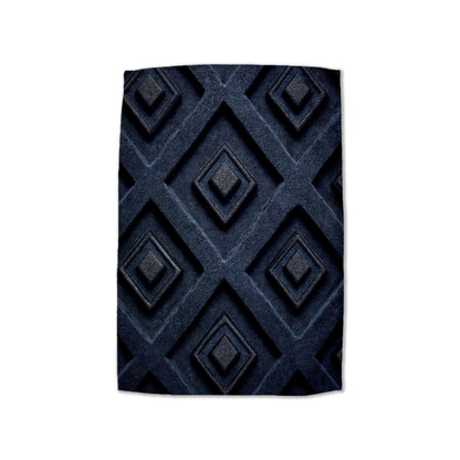 Geometric Diamond Texture Hand Towel