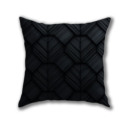 Geometric Weave Pattern Pillow