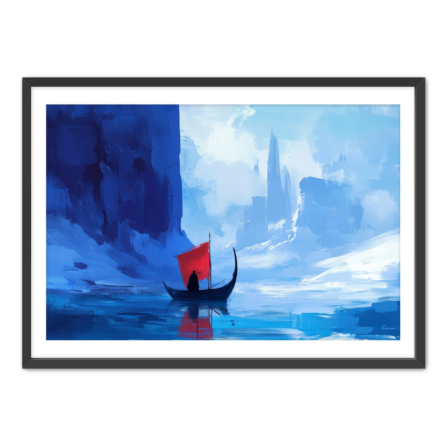 Glacial Pass  Wall Art