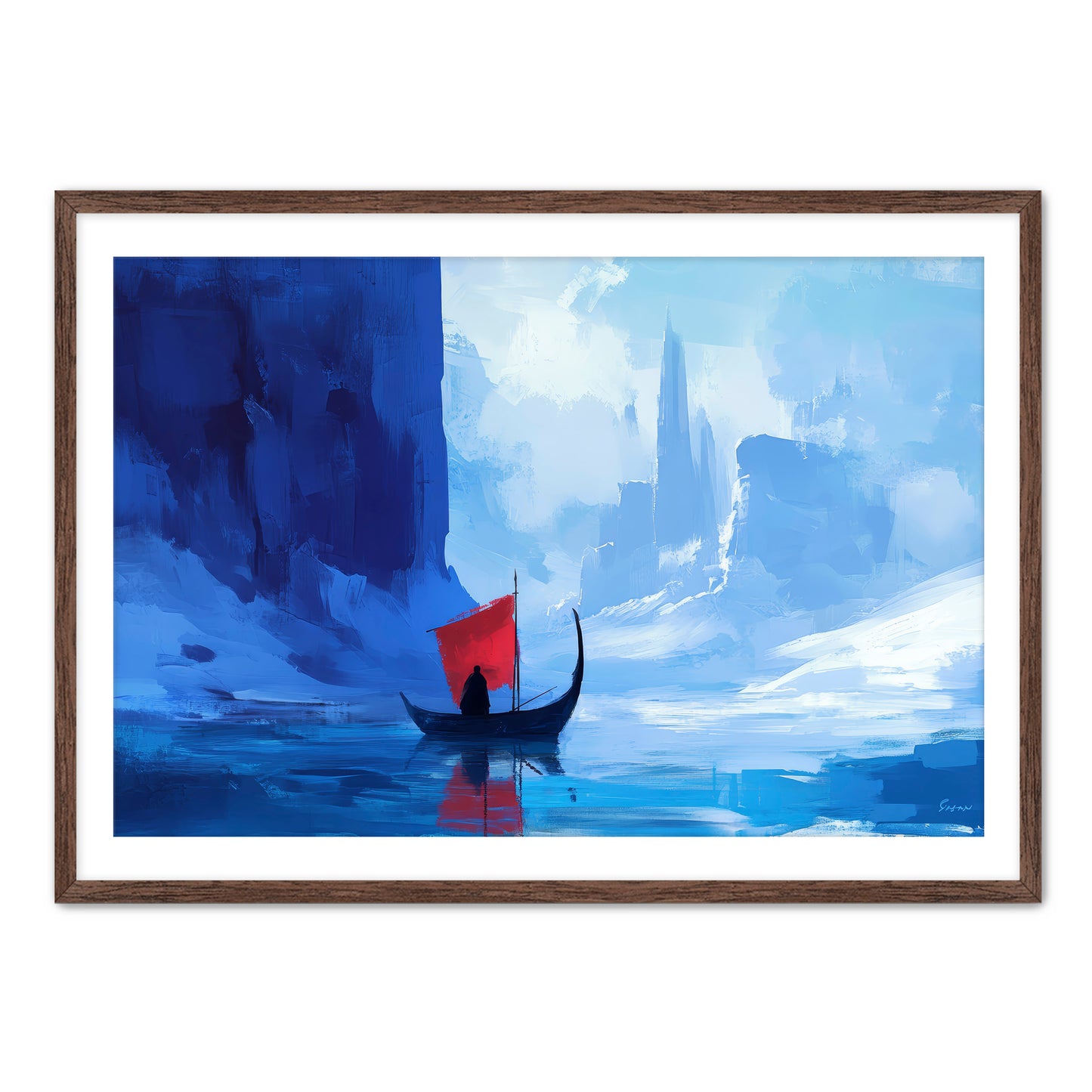 Glacial Pass  Wall Art