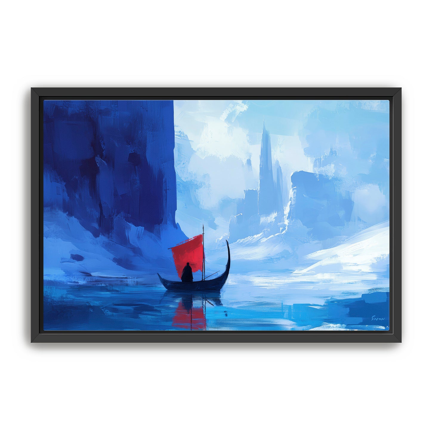 Glacial Pass  Wall Art