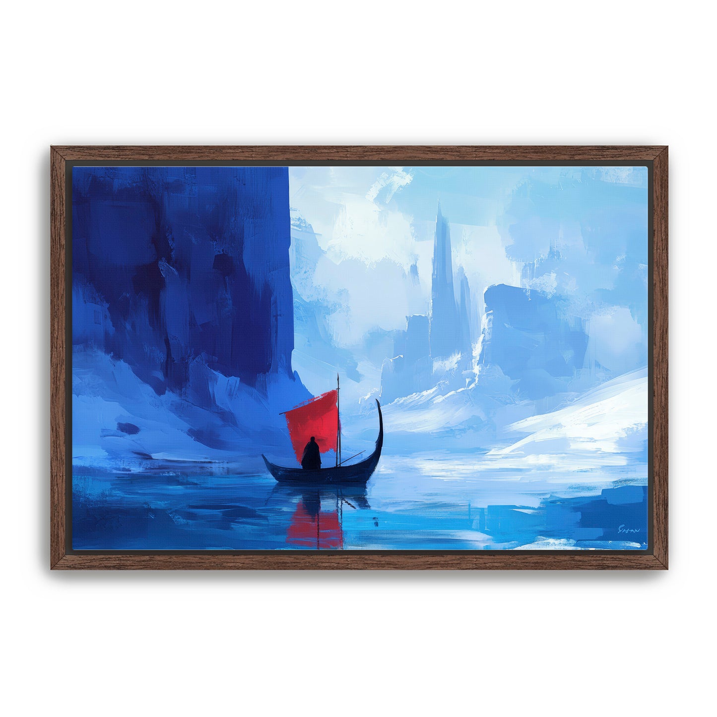 Glacial Pass  Wall Art