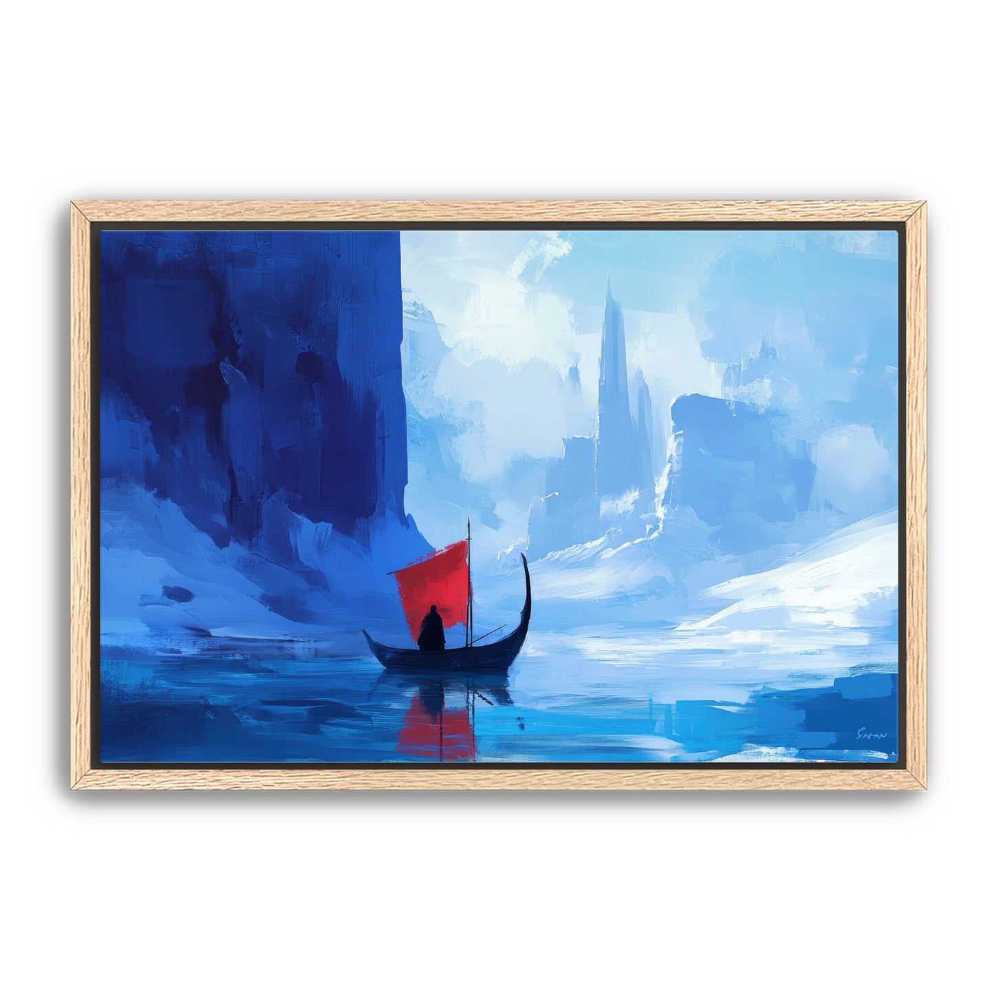 Glacial Pass  Wall Art