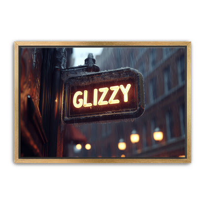 Glizzy Sign  Wall Art