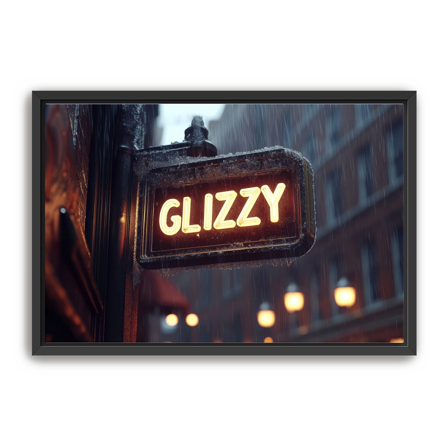 Glizzy Sign  Wall Art