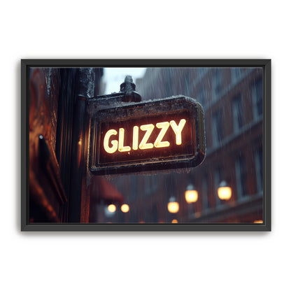 Glizzy Sign  Wall Art