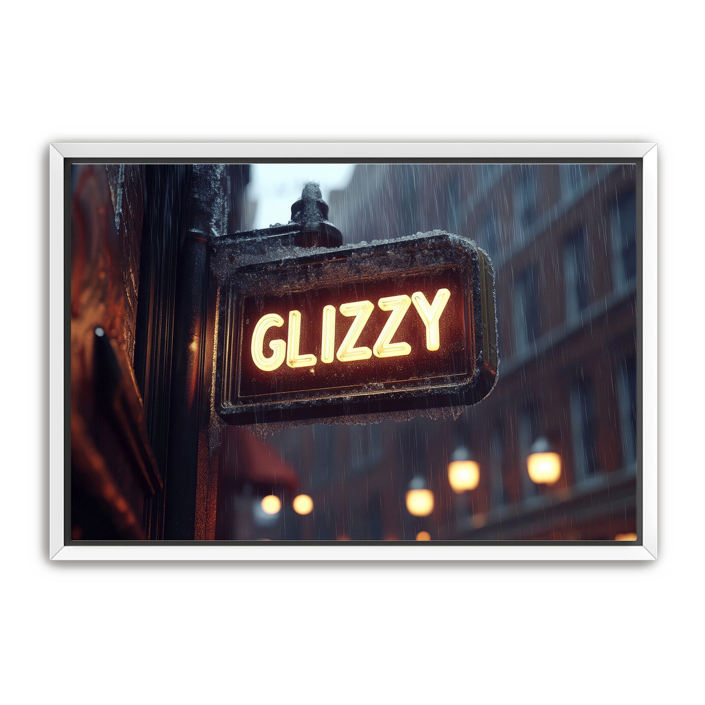 Glizzy Sign  Wall Art