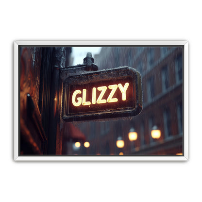 Glizzy Sign  Wall Art