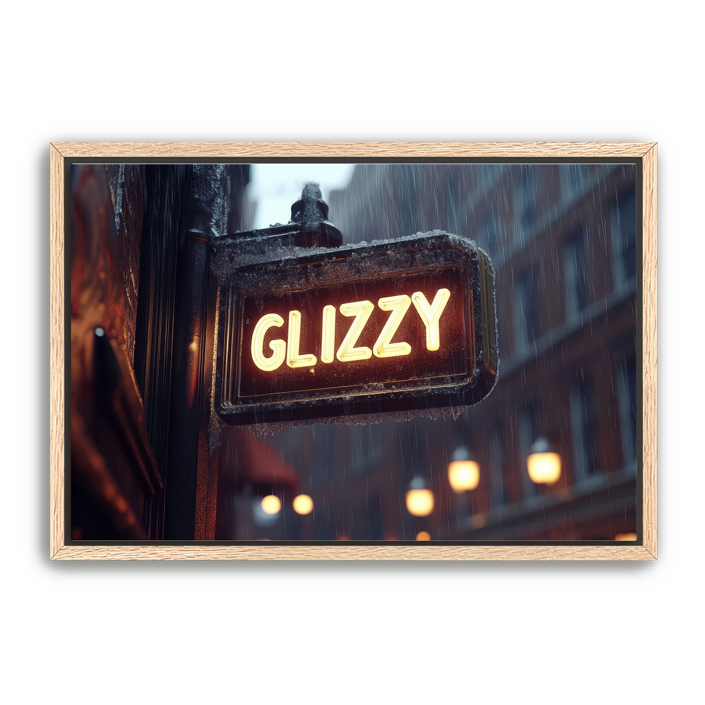 Glizzy Sign  Wall Art