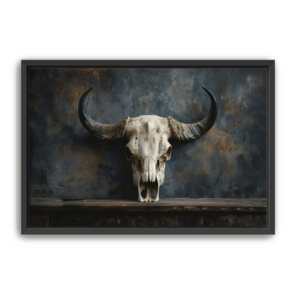 Gothic Bison Skull  Wall Art