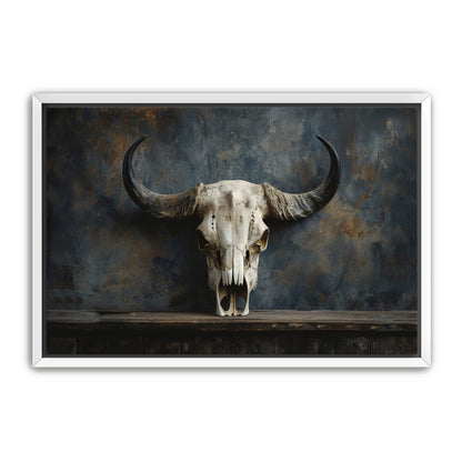 Gothic Bison Skull  Wall Art