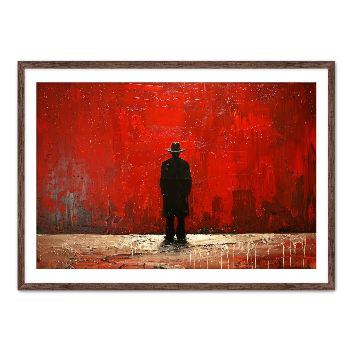 He Follows  Wall Art
