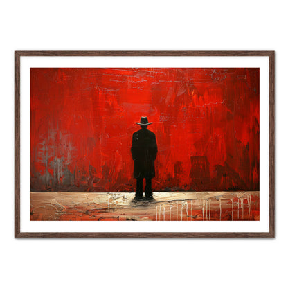 He Follows  Wall Art