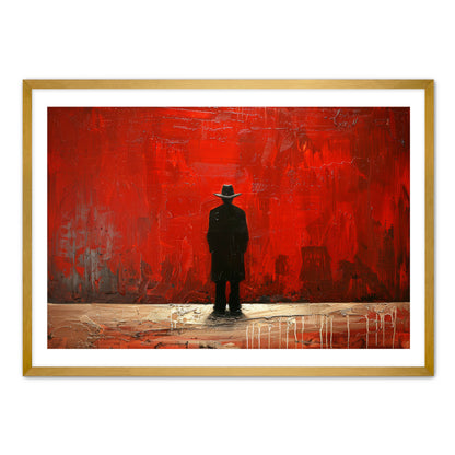 He Follows  Wall Art
