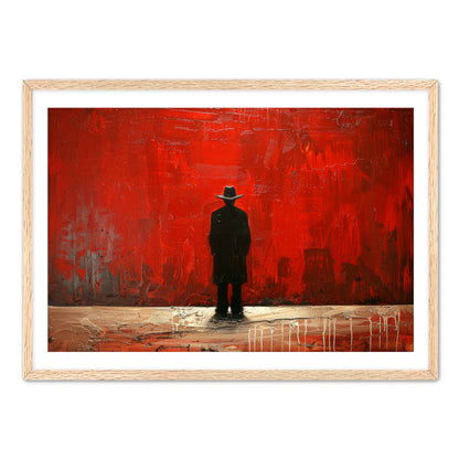 He Follows  Wall Art