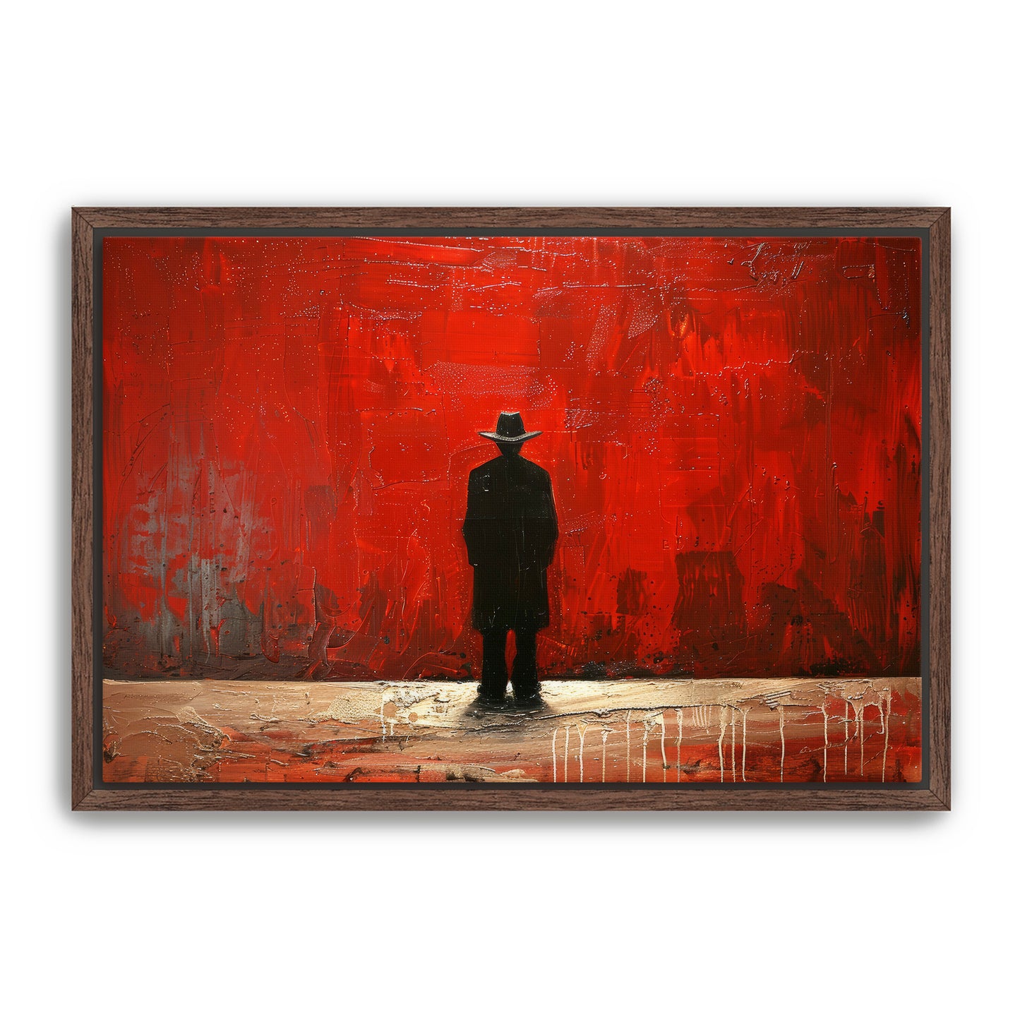 He Follows  Wall Art