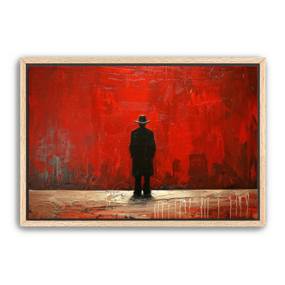 He Follows  Wall Art