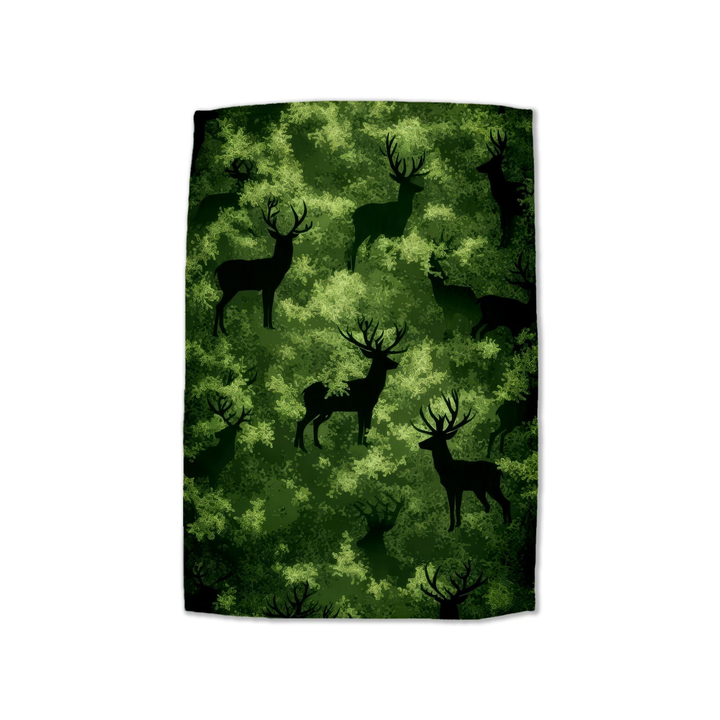 Hidden Deer Forest Hand Towel