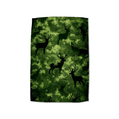 Hidden Deer Forest Hand Towel