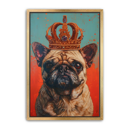His Holy Pug  Wall Art