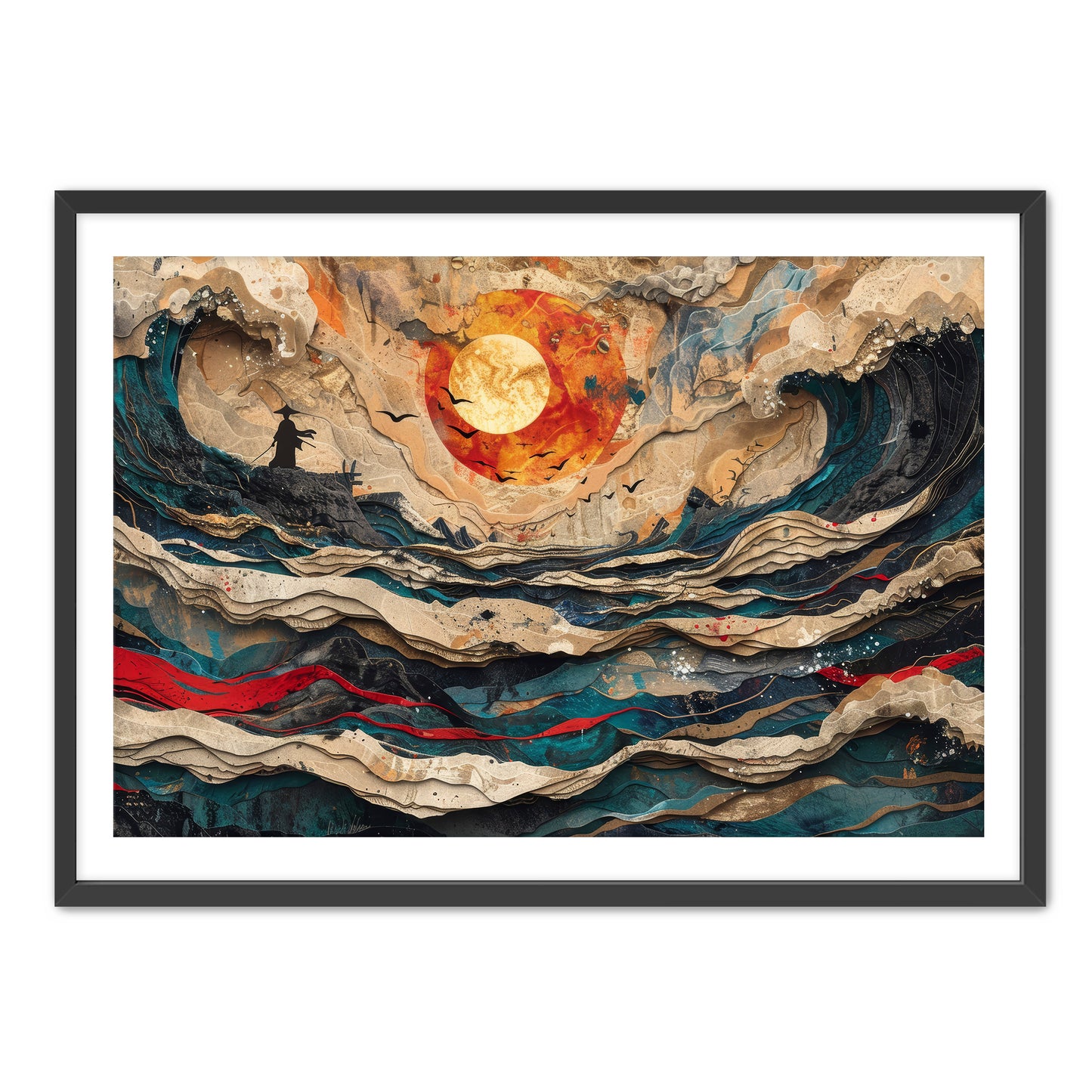 Immortal Surf  Wall Art