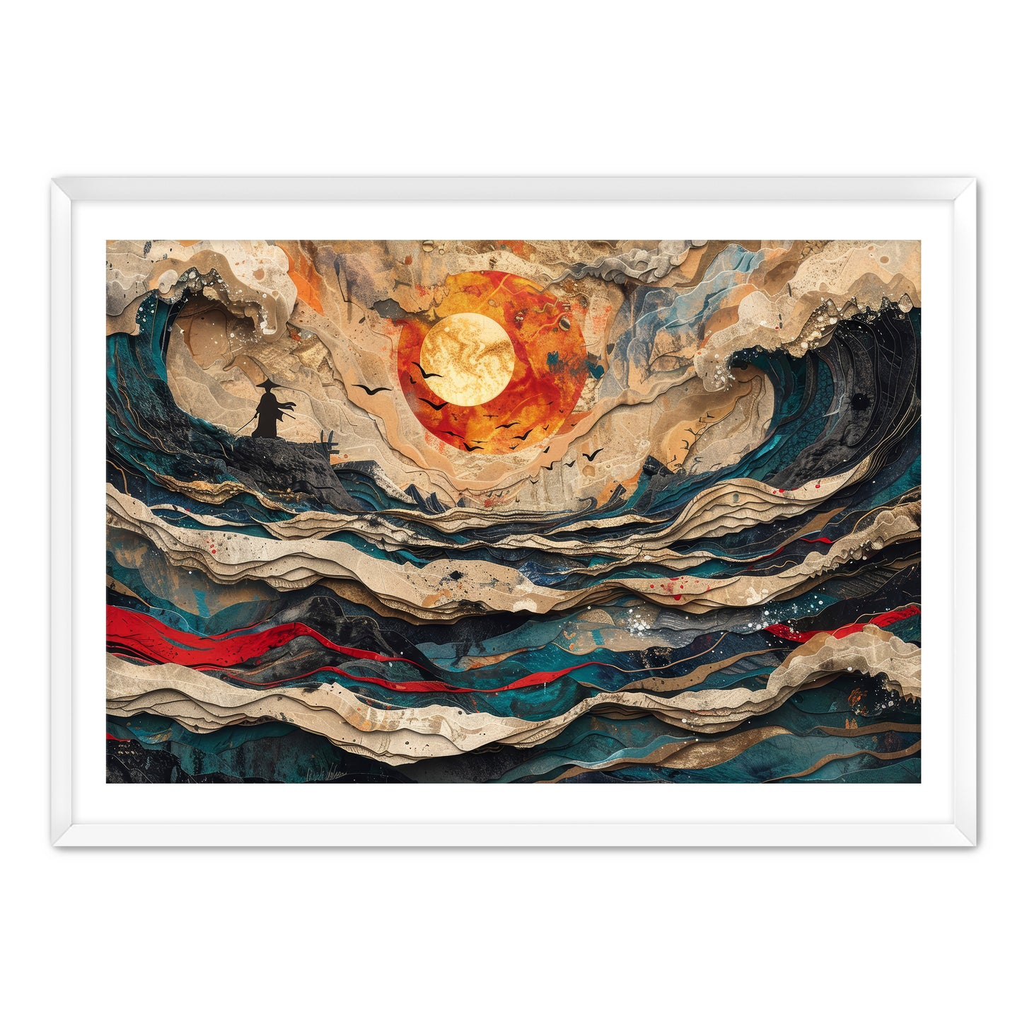 Immortal Surf  Wall Art