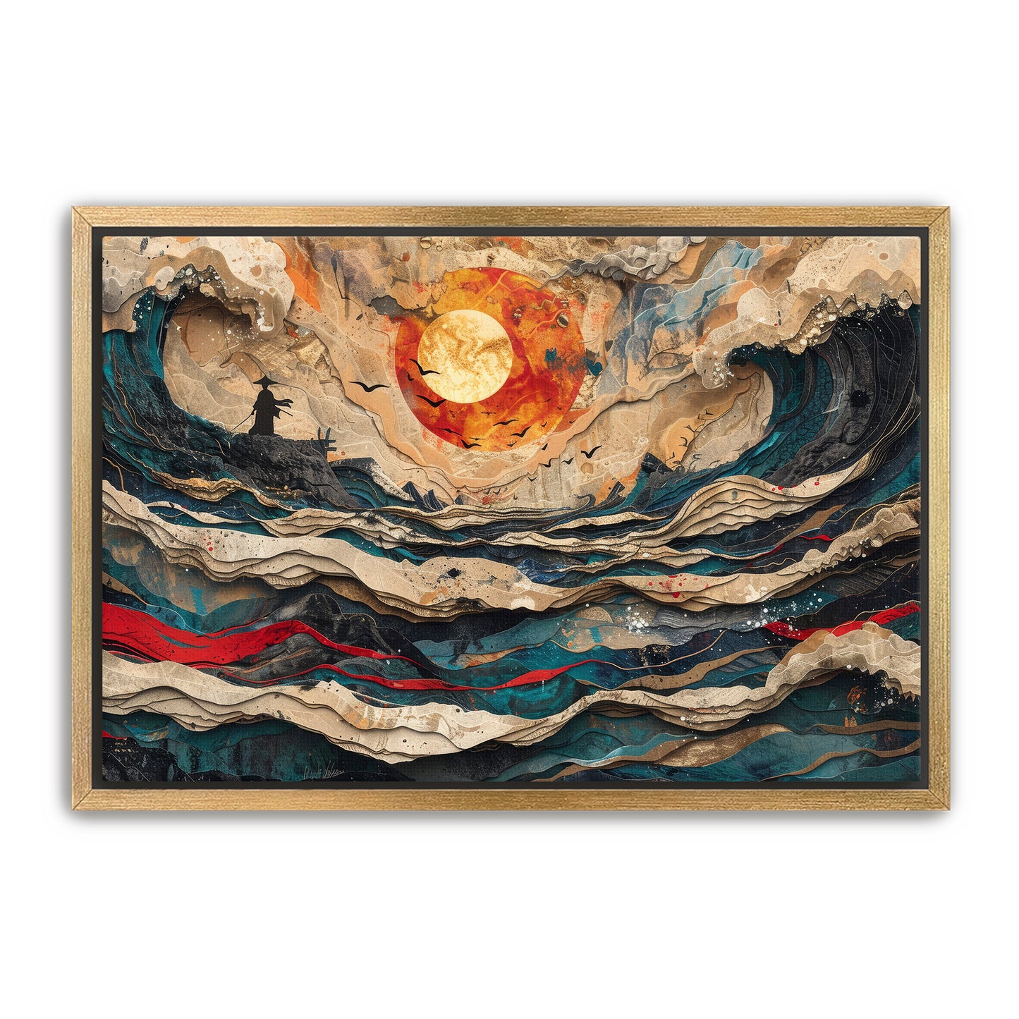 Immortal Surf  Wall Art