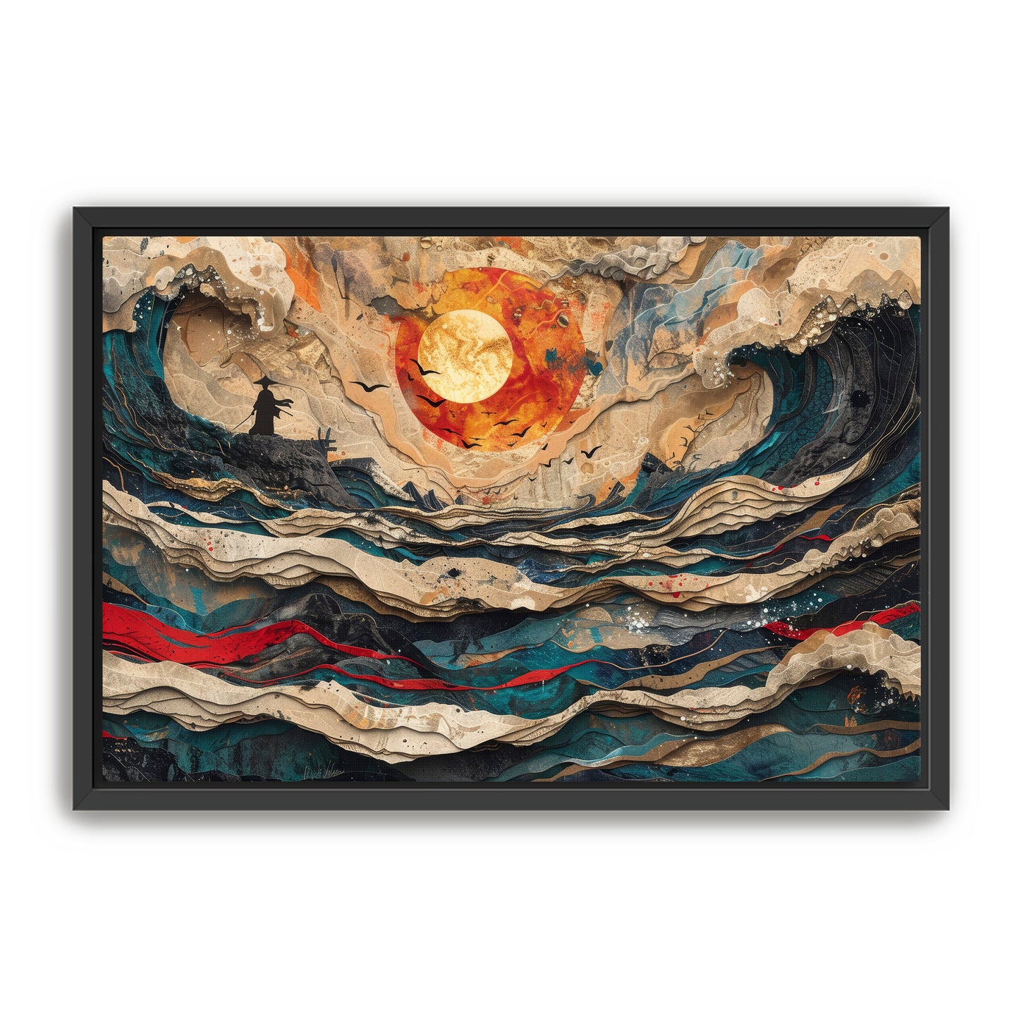 Immortal Surf  Wall Art