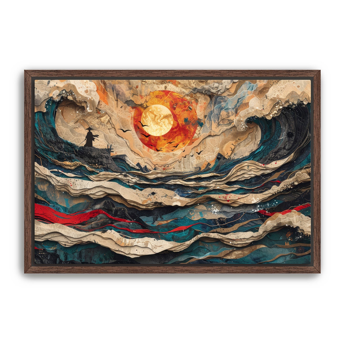 Immortal Surf  Wall Art