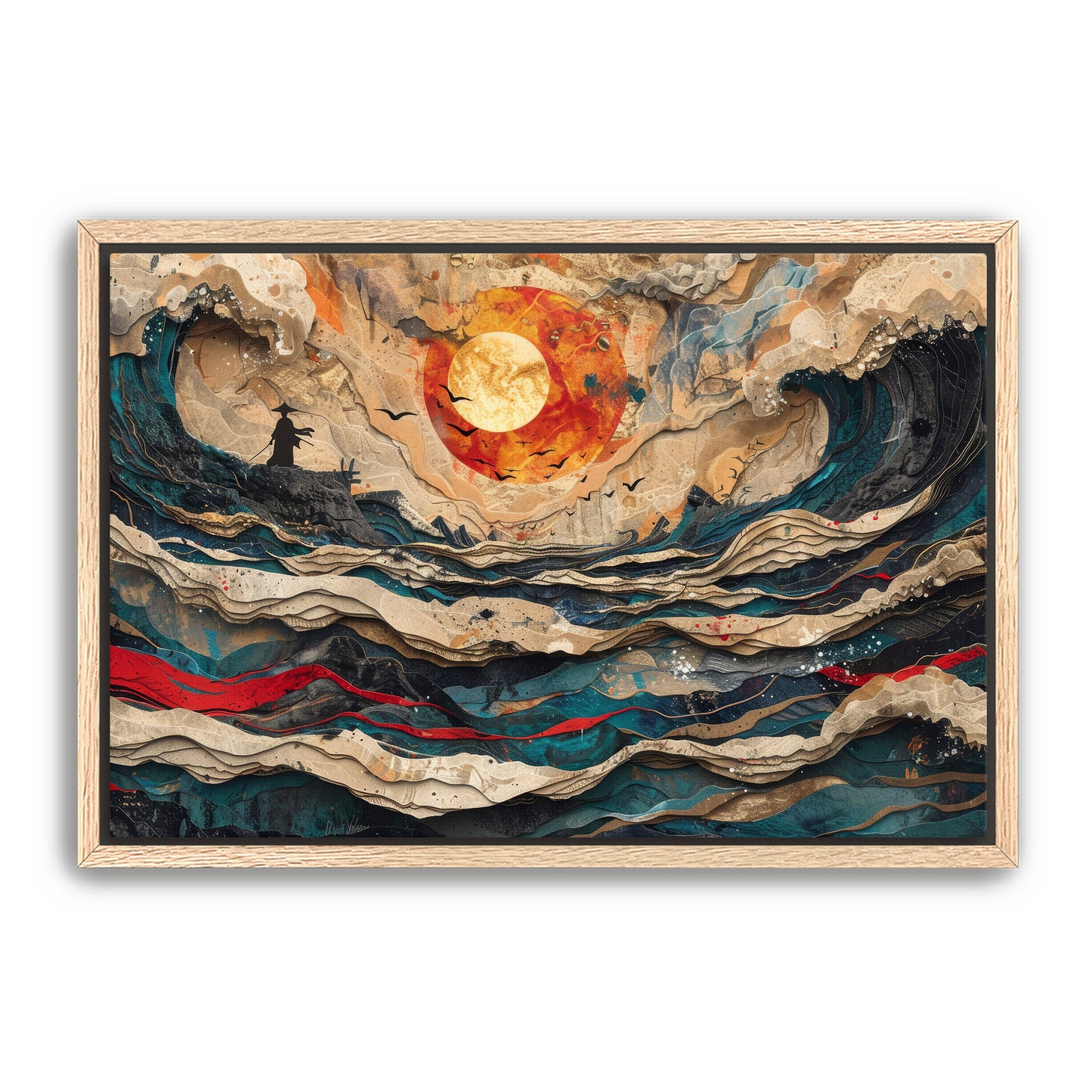 Immortal Surf  Wall Art