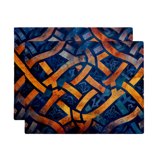 Interwoven Hues Placemat