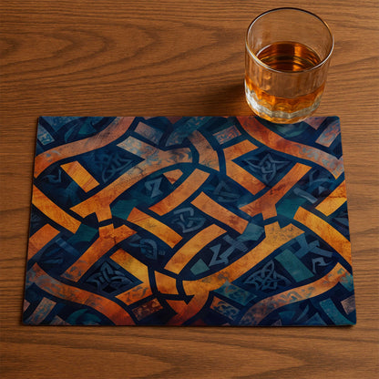 Interwoven Hues Placemat