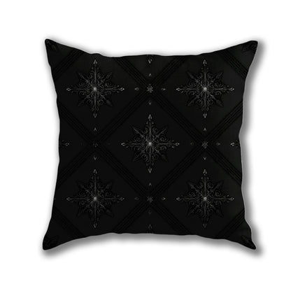 Intricate Star Pattern Pillow