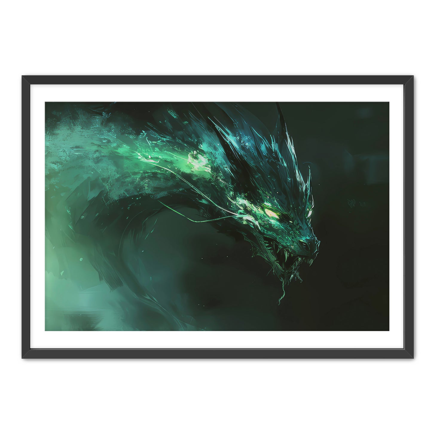 Jade Dragon  Wall Art