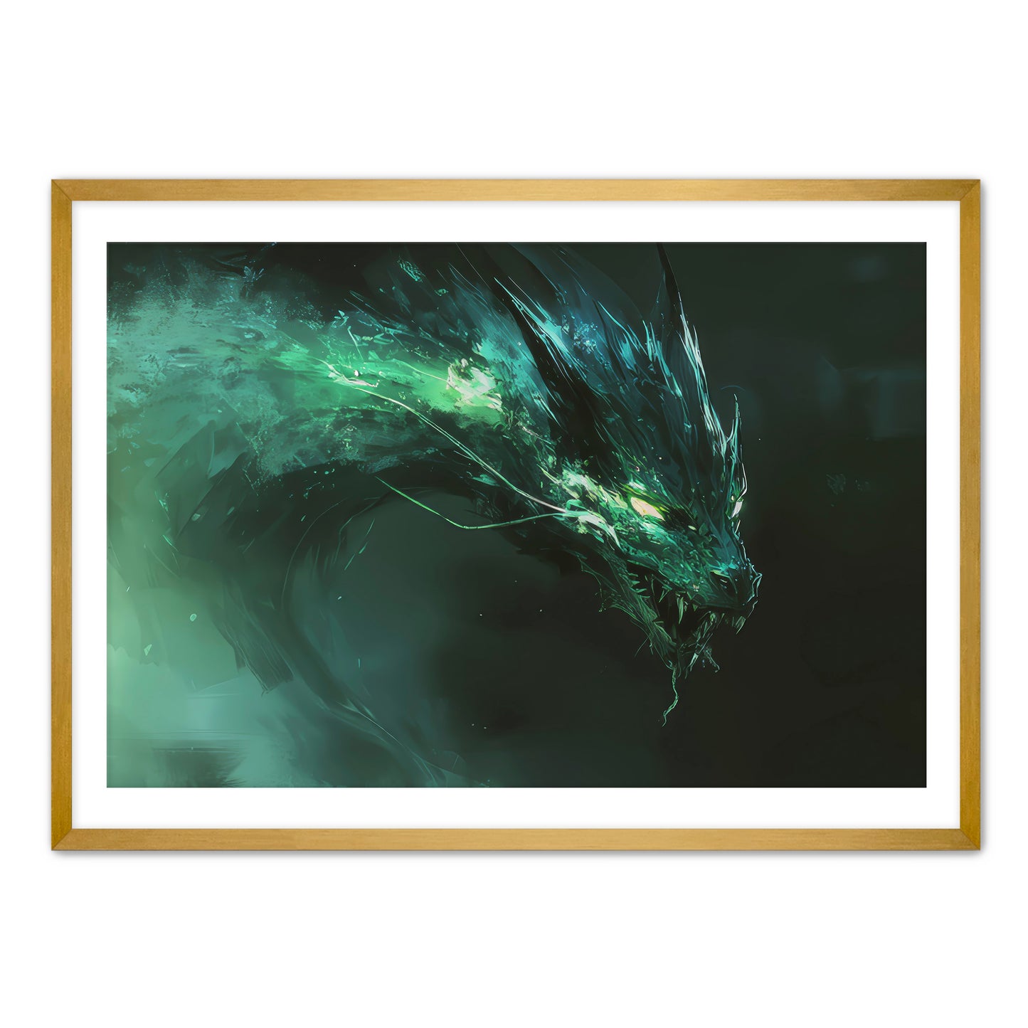 Jade Dragon  Wall Art