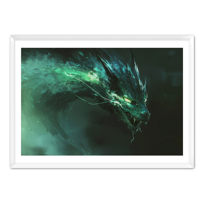 Jade Dragon  Wall Art