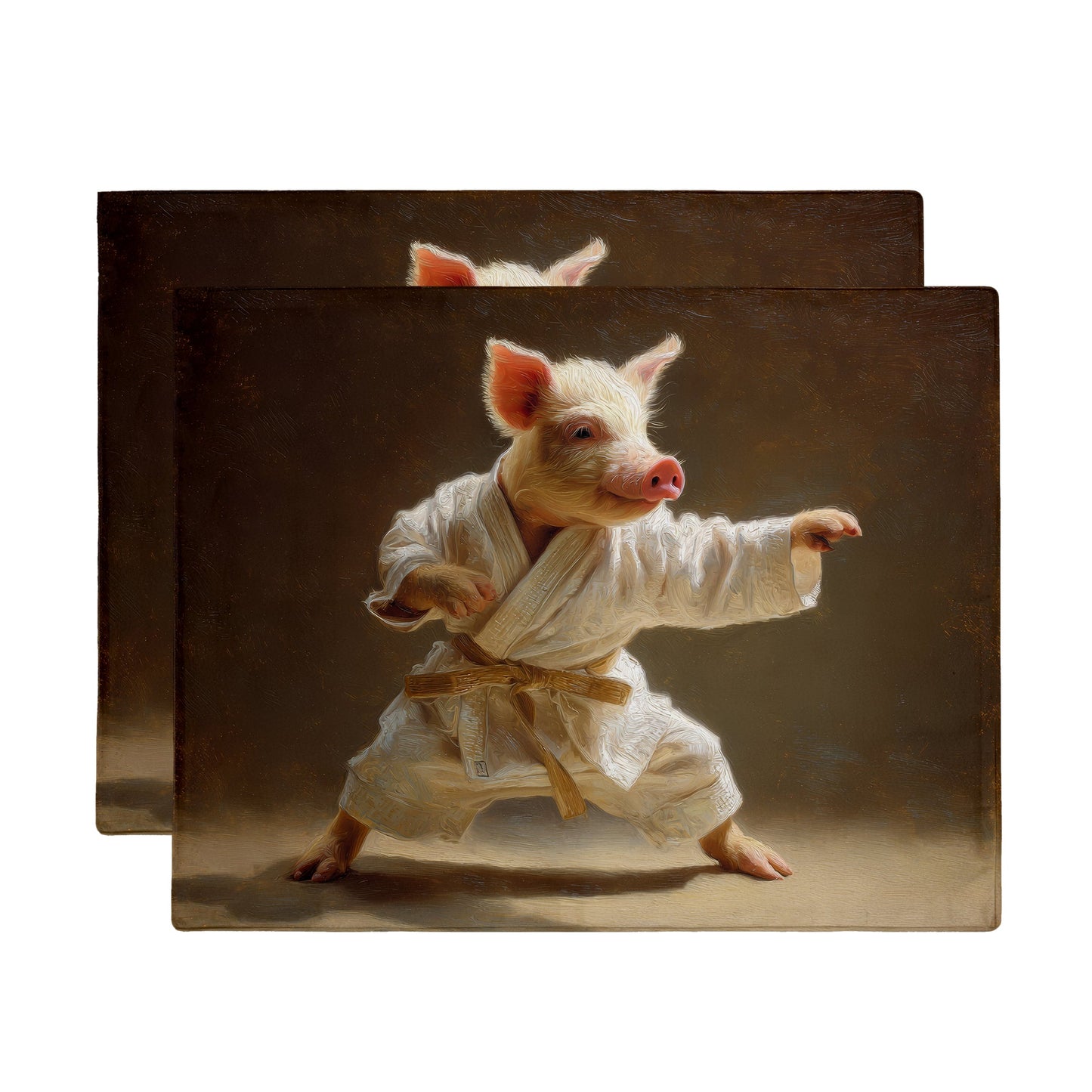 Karate Pig Placemat