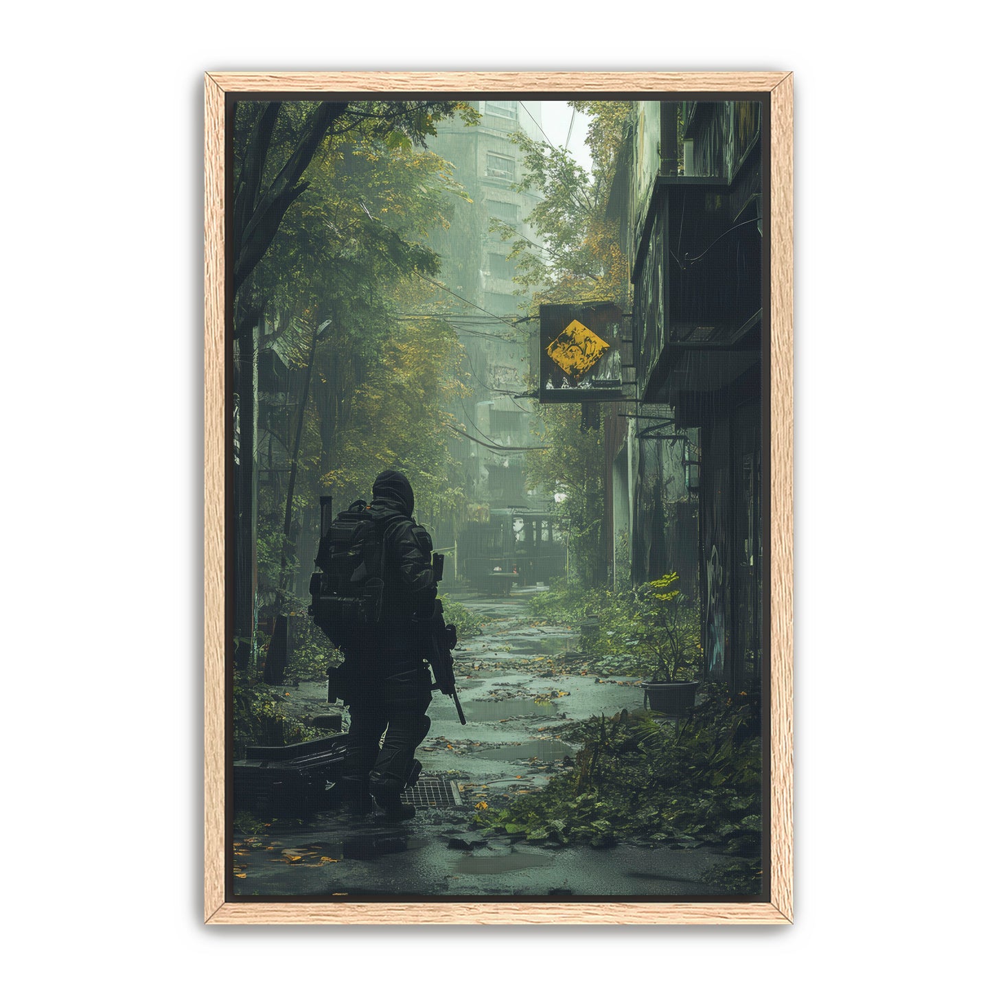 Last Man  Wall Art