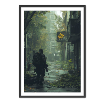 Last Man  Wall Art