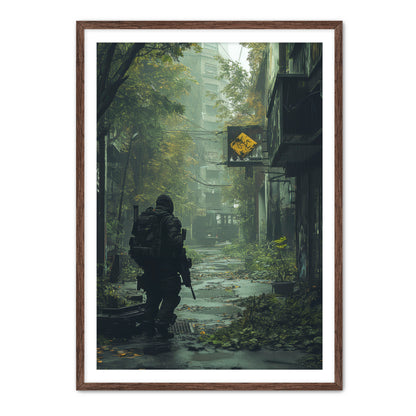 Last Man  Wall Art