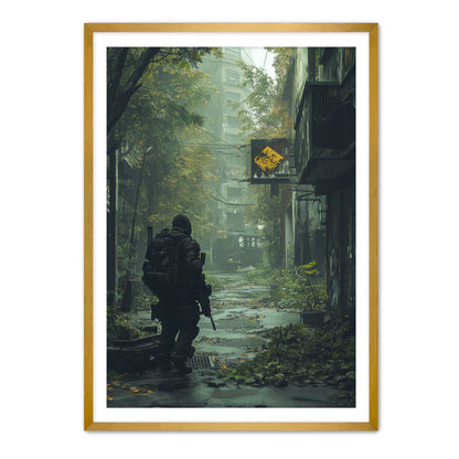 Last Man  Wall Art