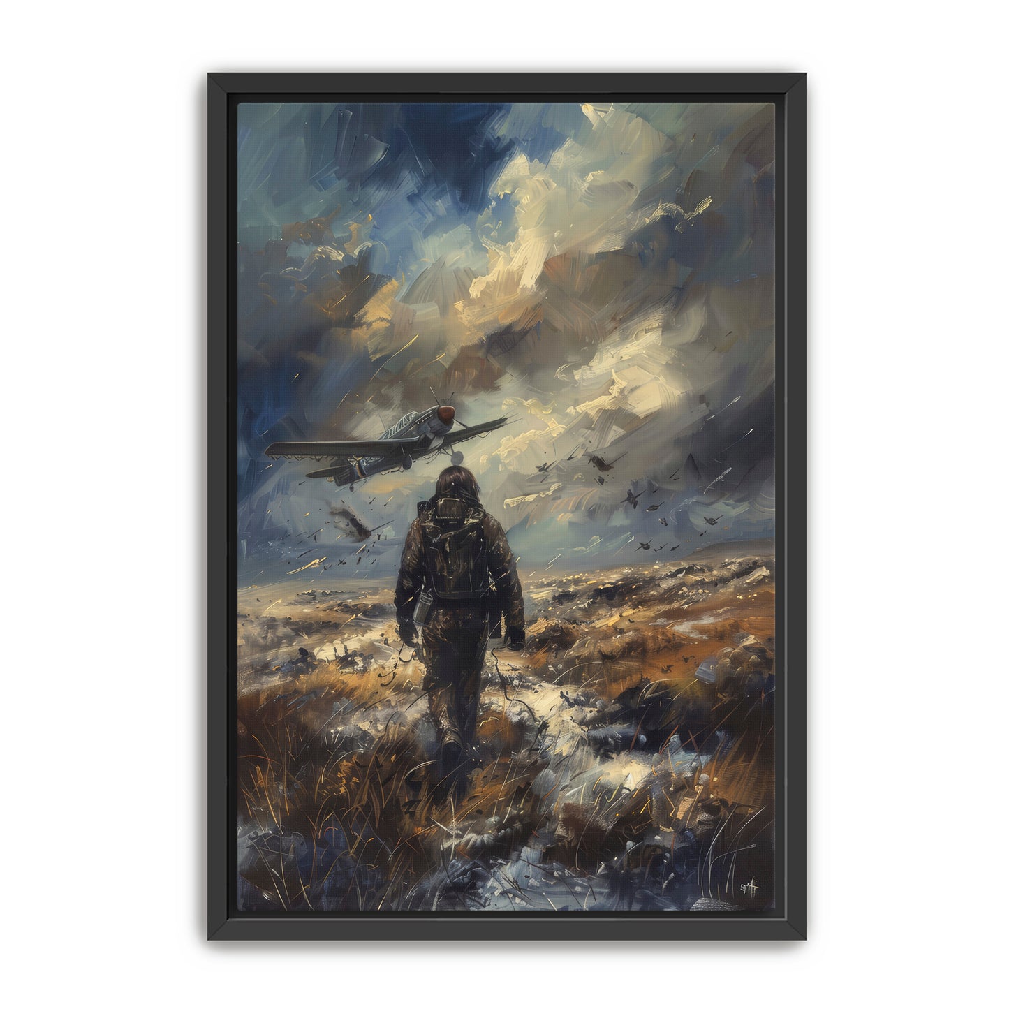 Left Behind  Wall Art
