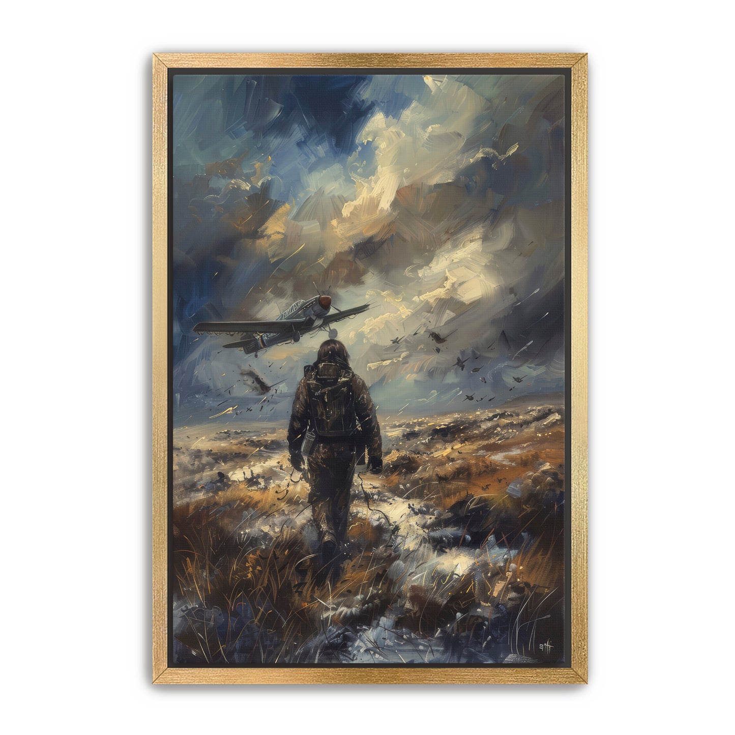 Left Behind  Wall Art