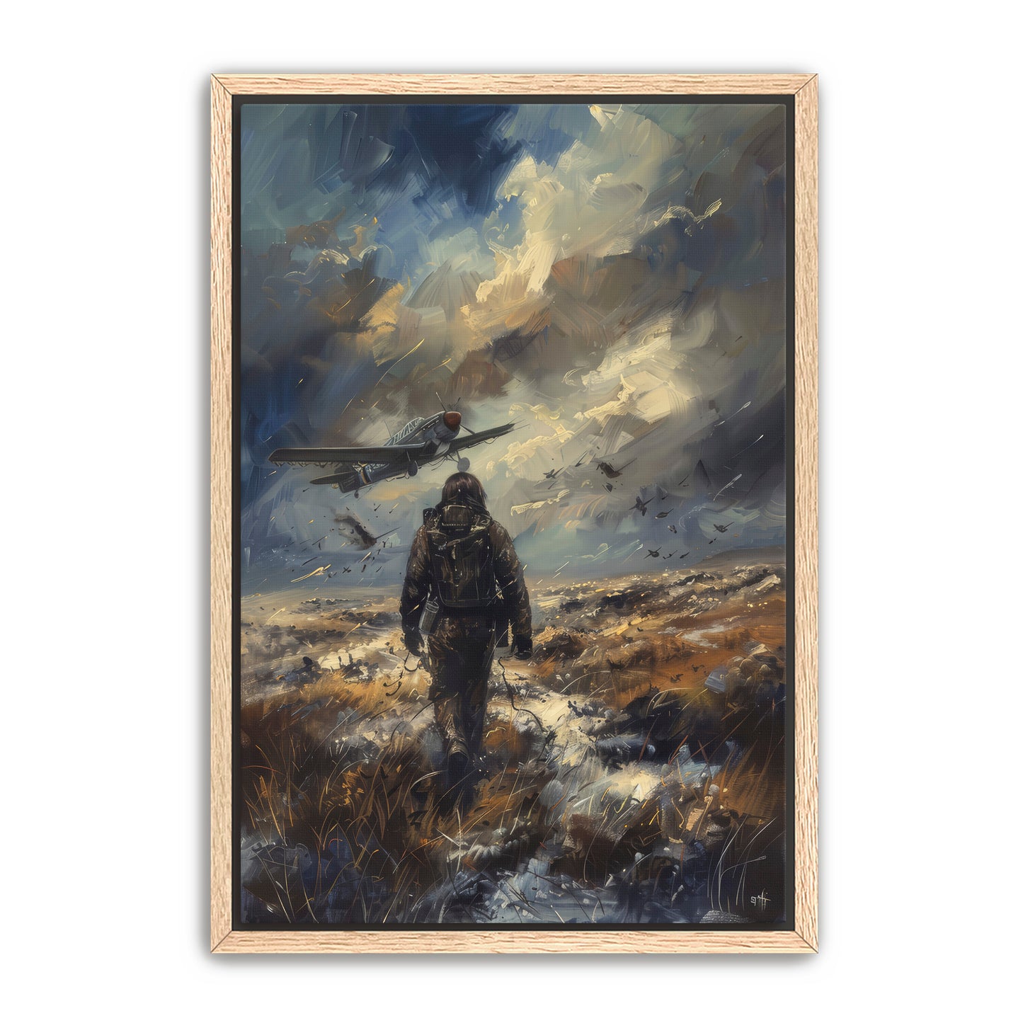 Left Behind  Wall Art